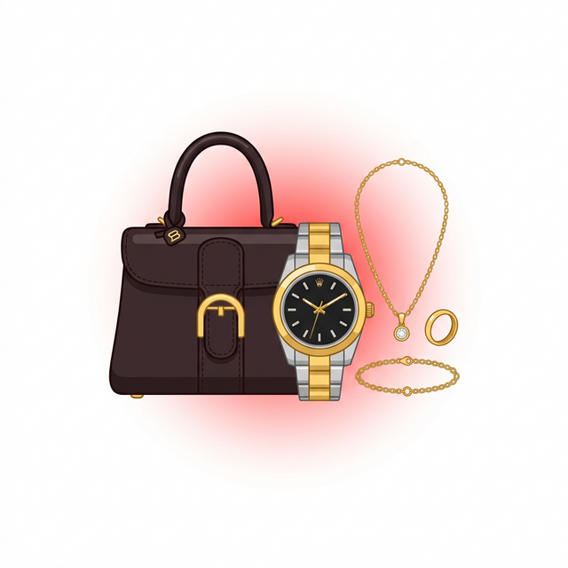 Cầm túi hiệu đồng hồ